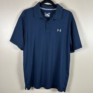 Under Armour Men's Navy Polo Shirt